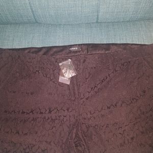 Brand New Black Lace shorts